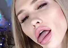 Angelina mouth fetish tongue