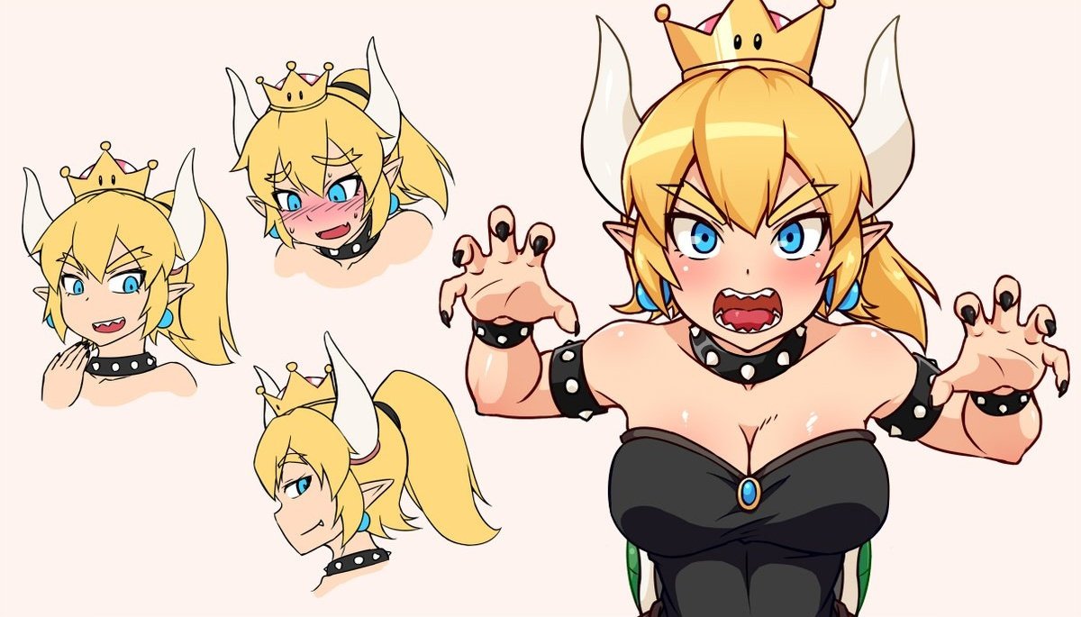best of Painting bowsette page speed comic