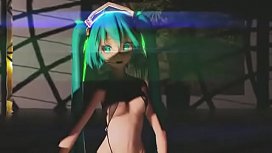 Miku cowgirl with x-ray