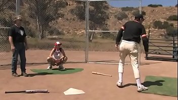 best of Friend pussy with playing baseball