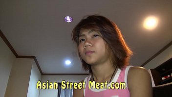 Asian girl swallow bless