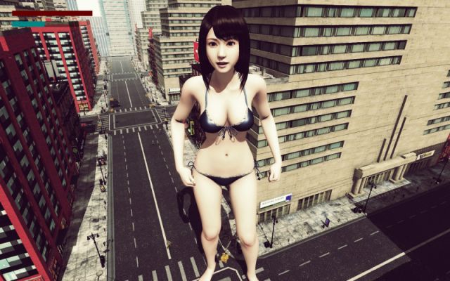 Giantess city virtual reality