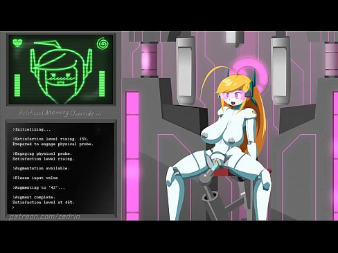 Curly Bace: Hacked 2 - Robot Girl Hentai.