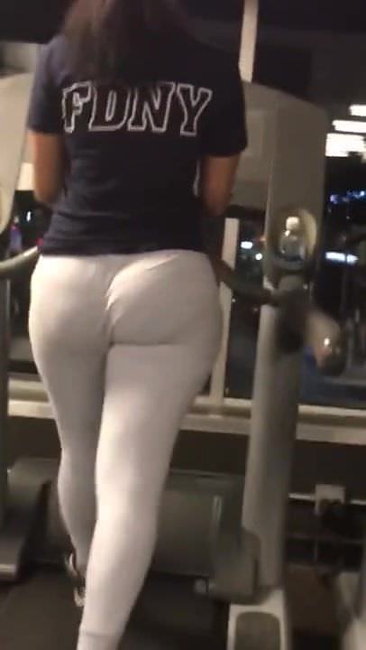 best of Latina treadmill candid jiggling