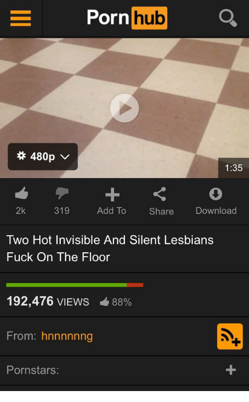 Dingo reccomend invisible silent lesbians fuck floor