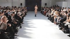 Naked fashion show models catwalk