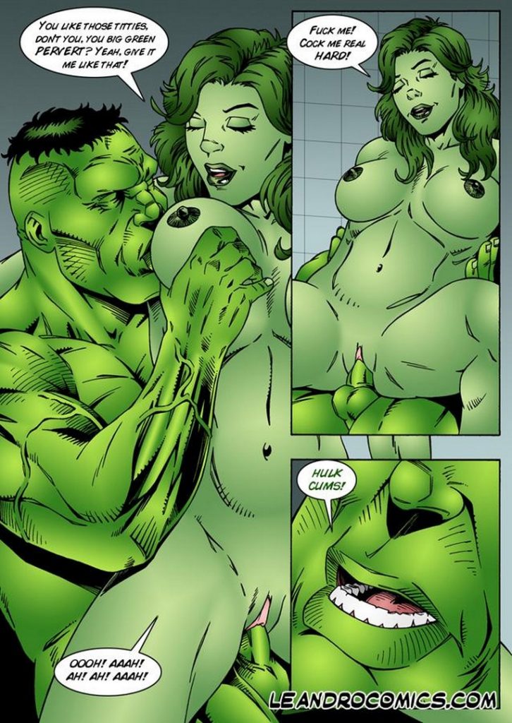 The B. reccomend hulk sex