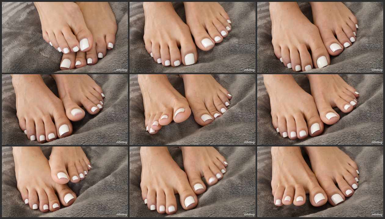 Split /. S. reccomend white toe nail polish